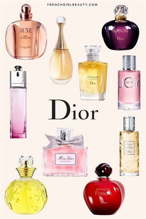 best christian dior fragrances|best dior perfume ever made.